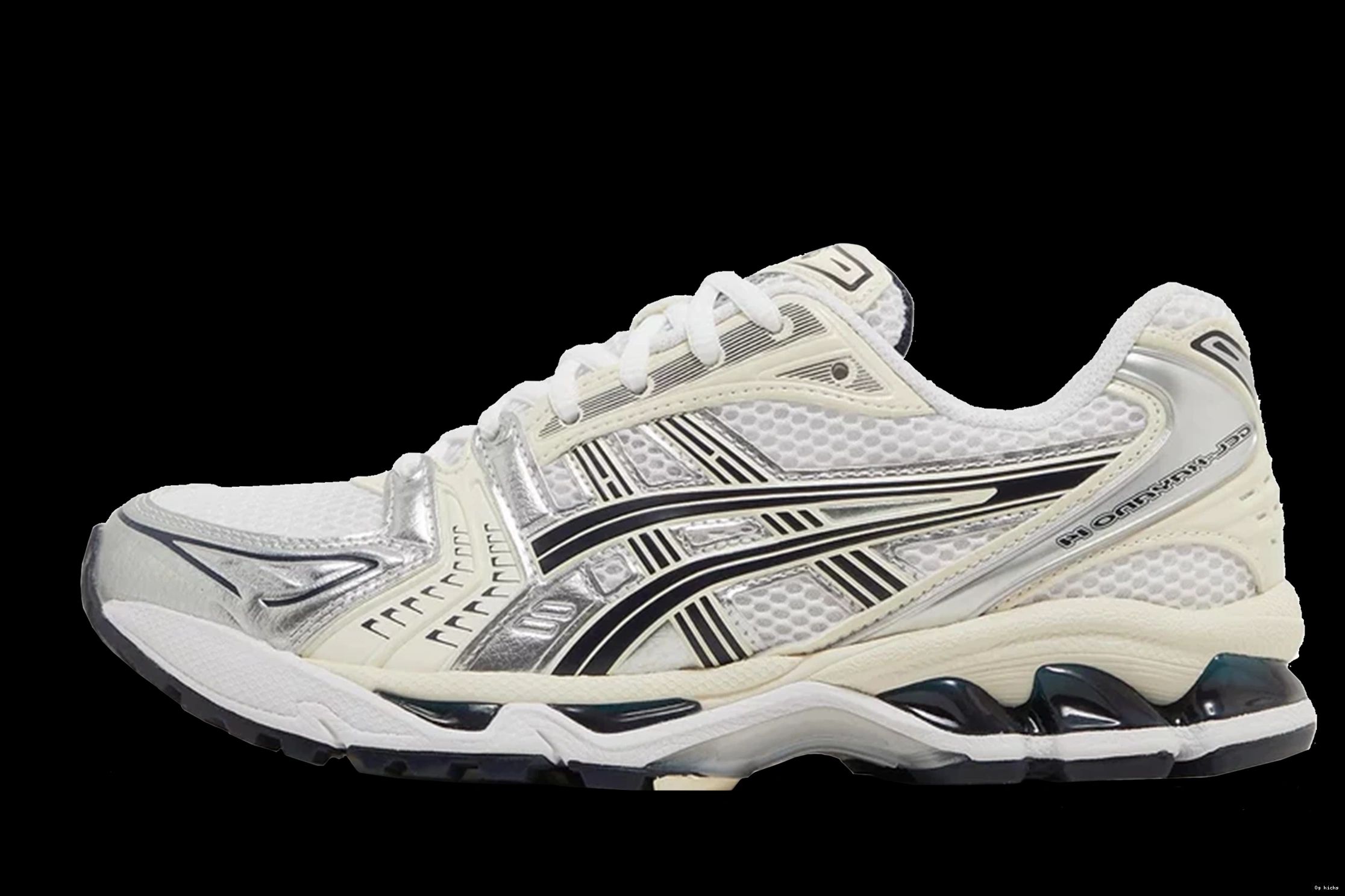 Midnight 14 White Gel-Kayano W ASICS 0821